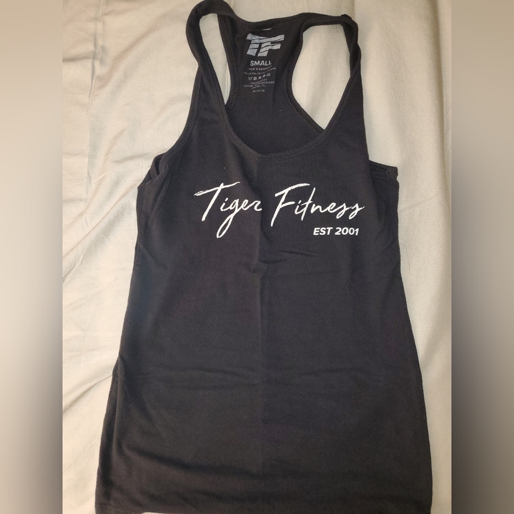 Tiger Fitness tank, size S